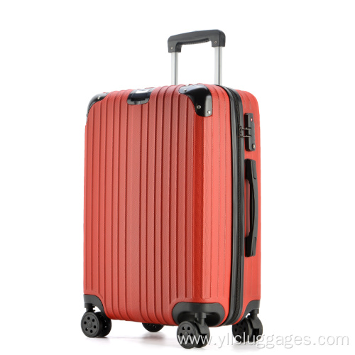 Hot sale carry-on ABS travelling bags luggage sets